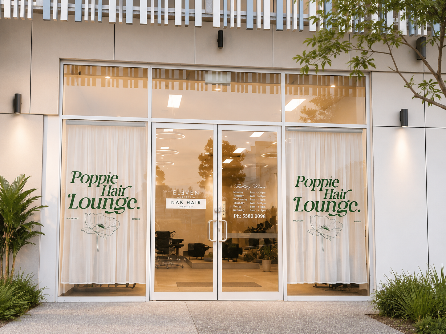 Poppie Hair Lounge storefront